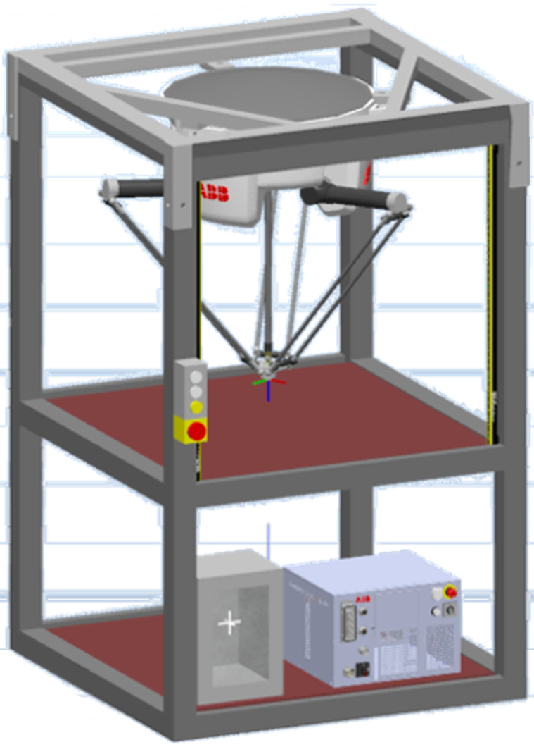 Delta-Roboterzelle